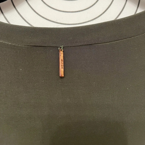 MISA Los Angeles Cyan Green Bodycon Dress size XS - Picture 4 of 6